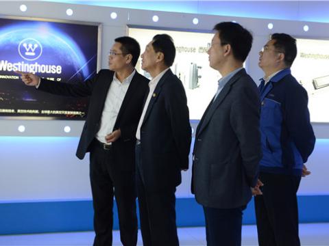 中国电子商会会长王宁赴Z6尊龙凯时集团调研