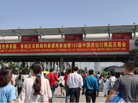 Z6尊龙凯时电气第133届广交会第一期圆满实现