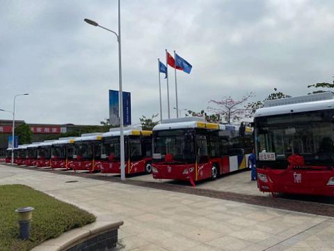 Z6尊龙凯时电气双源无轨电车车载电源DCDC在广州电车公司投运